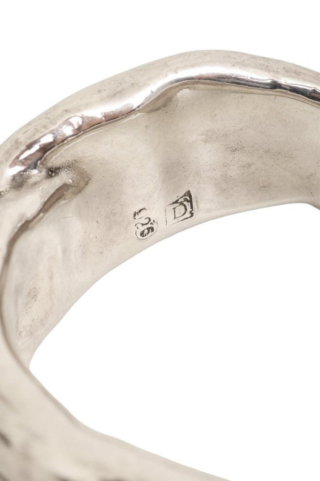 Vintage Sterling Abstract Woven Bangle Bracelet stamp @ Recess LA