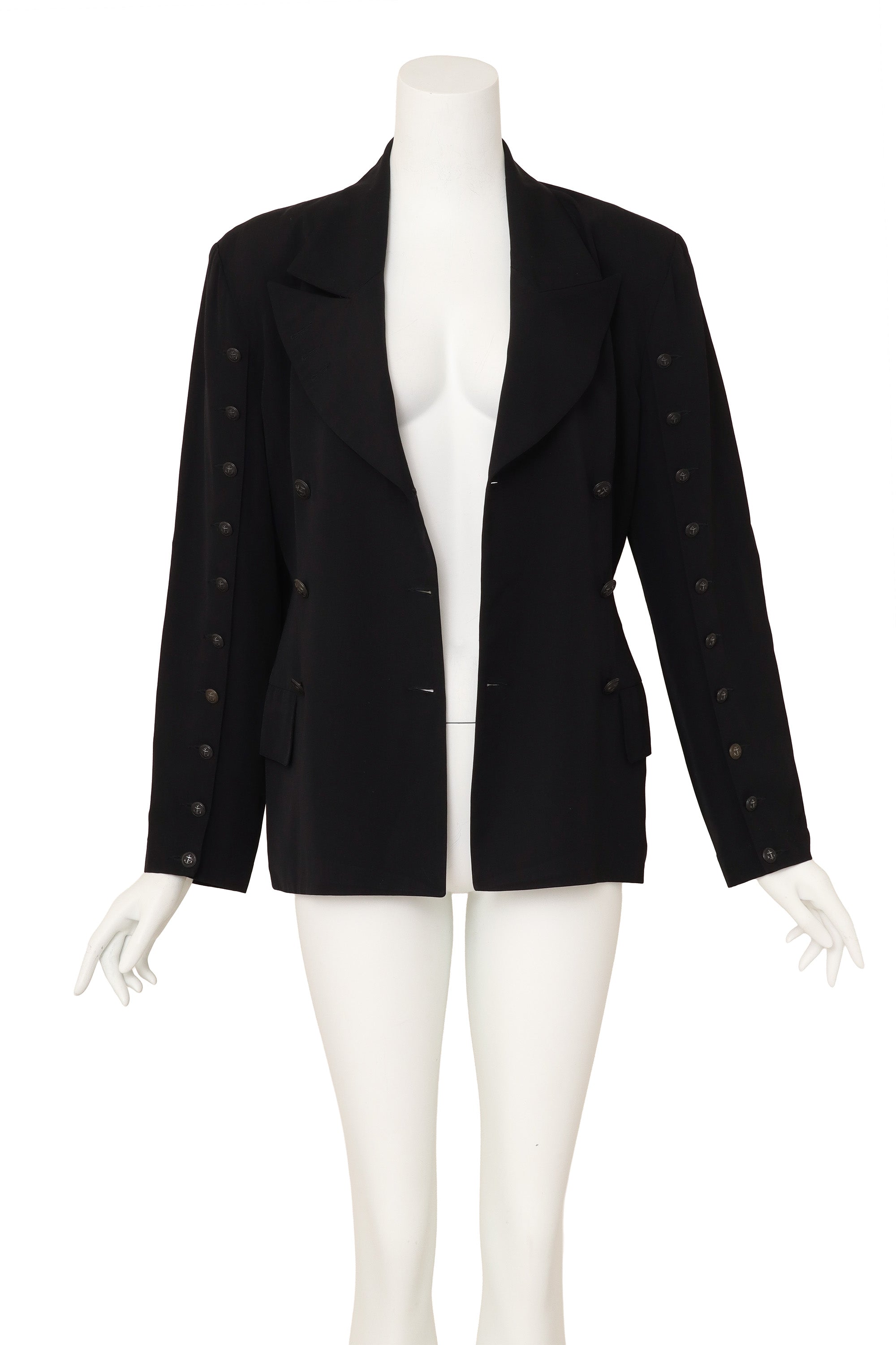 Button sleeve sailor jacket by Plein Sud open @ Recess LA 