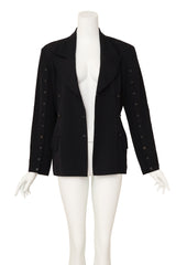 Button sleeve sailor jacket by Plein Sud open @ Recess LA 