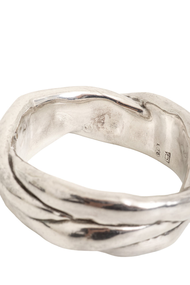 Vintage Sterling Abstract Woven Bangle Bracelet inside @ Recess LA