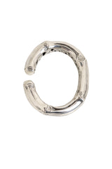 Vintage John Hardy Sterling Bamboo Hinge Cuff Bracelet top @ Recess LA