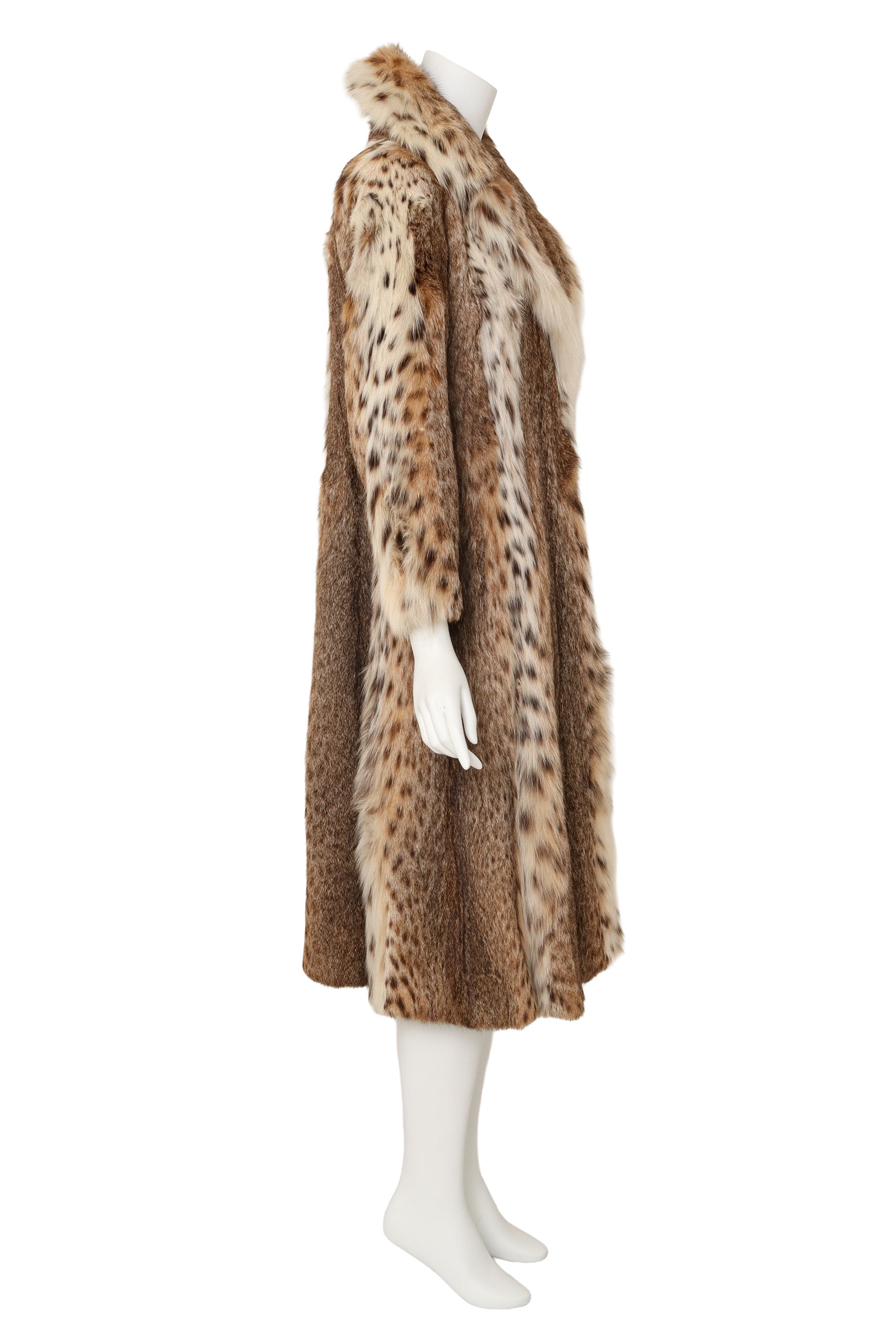 fur coat by Edwards-Lowell on mannequin side @ Recess LA