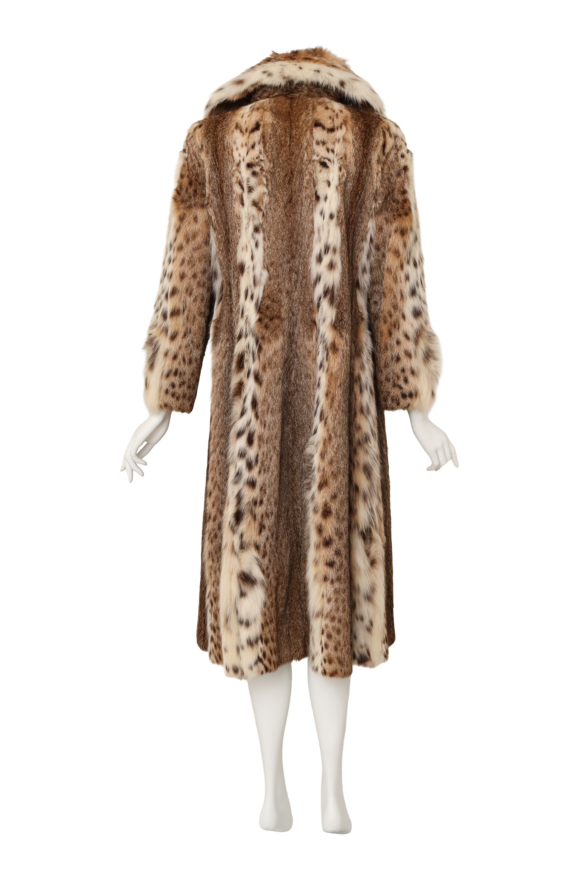 fur coat by Edwards-Lowell on mannequin back @ Recess LA