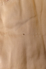 fur coat by Edwards-Lowell lining hole @ Recess LA