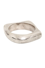 Vintage Sterling Modernist Squared Bracelet back @ Recess LA