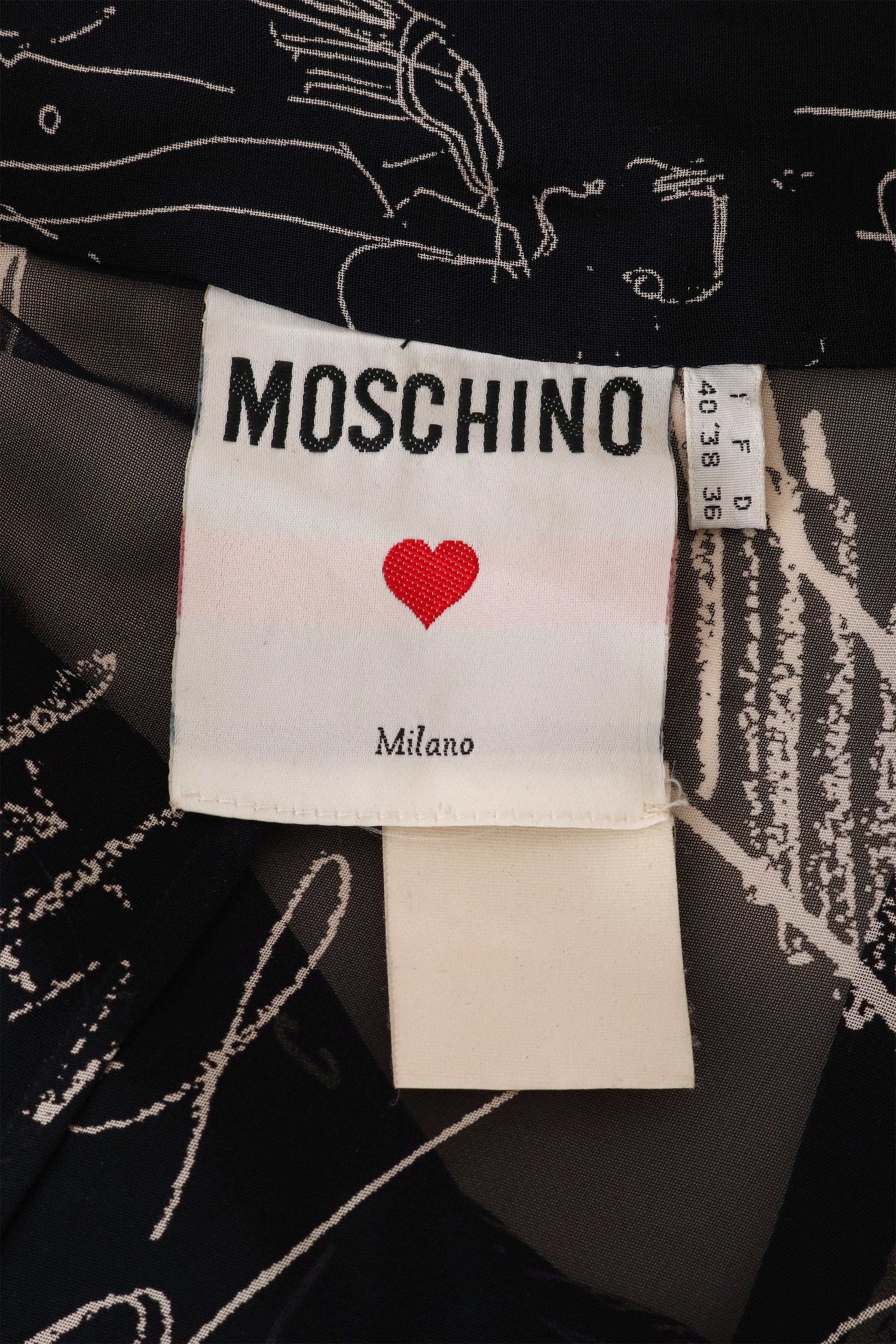 Sketch kimono by Moschino label @ Recess LA