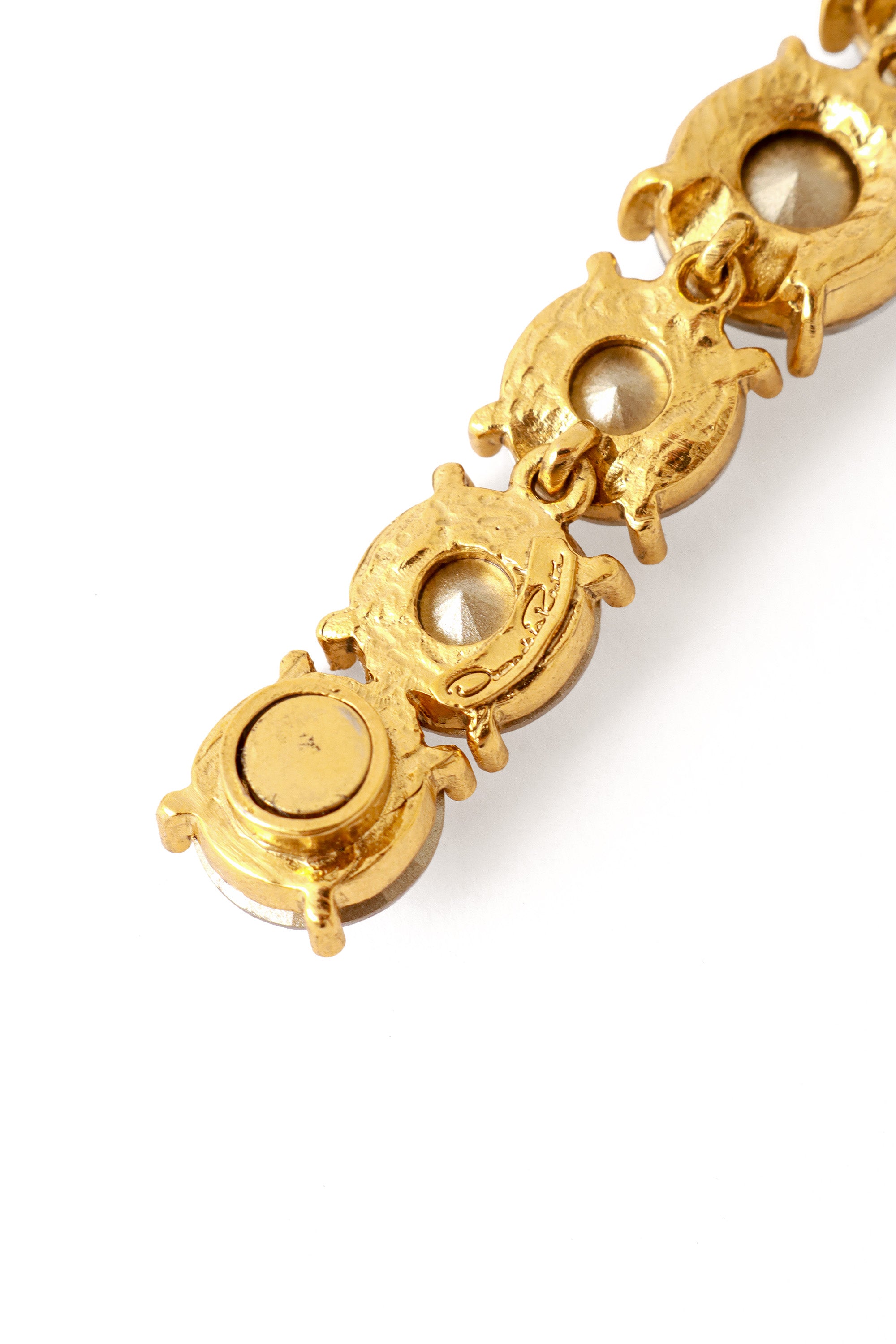 Lilacs Crystal Bracelet by Oscar de la Renta cartouche @ Recess LA