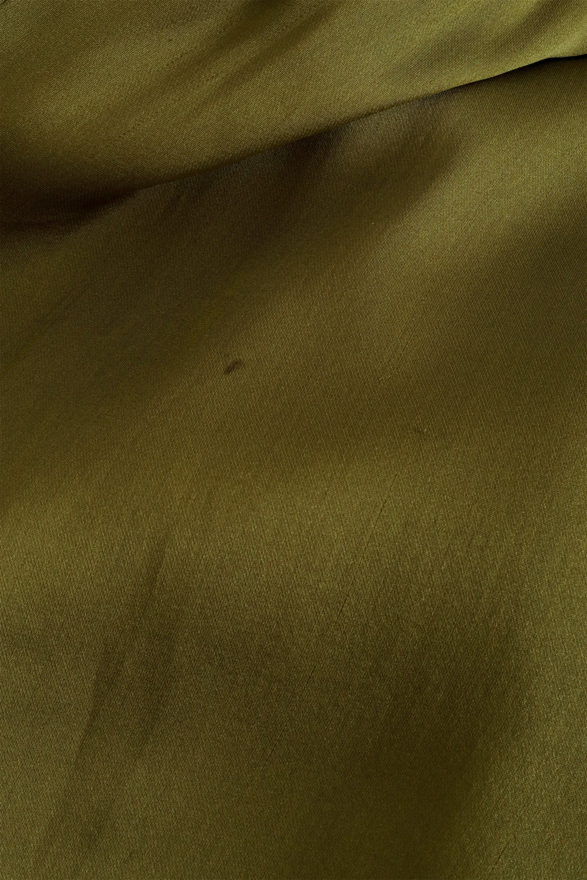 Givenchy Olive Silk Bias Gown spot @ Recess LA