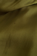 Givenchy Olive Silk Bias Gown spot @ Recess LA