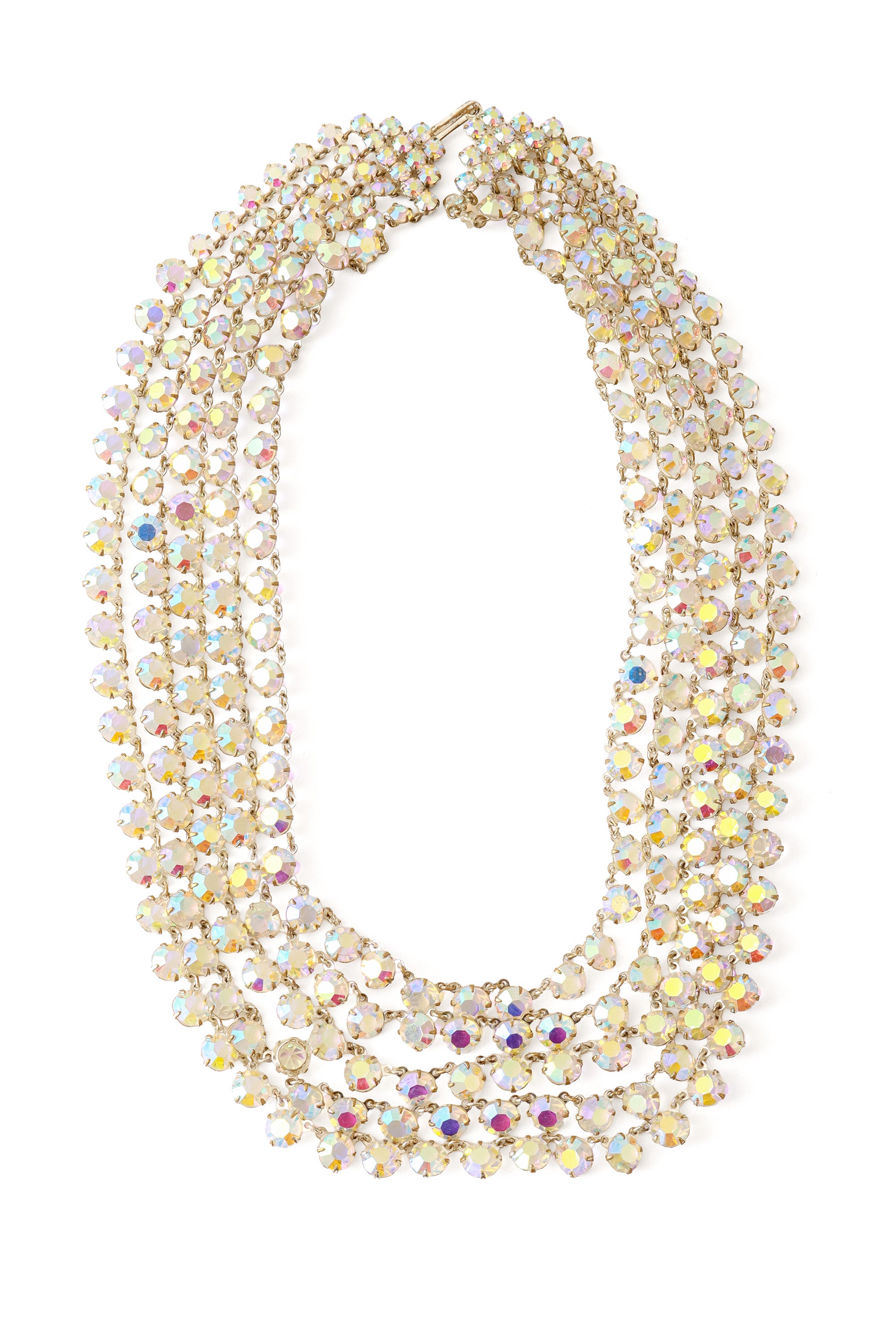 crystal draped necklace @ Recess LA