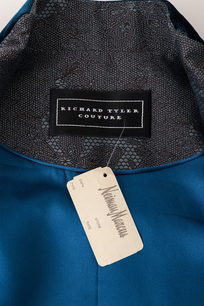 Lace motif blazer by Richard Tyler label @ Recess LA