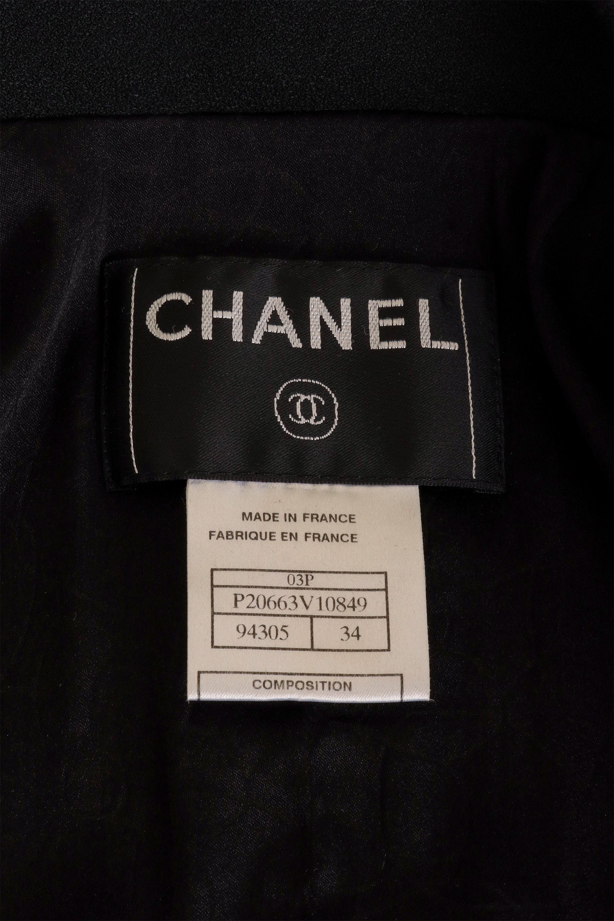 Double Breasted Blazer by Chanel label @ Recess LA