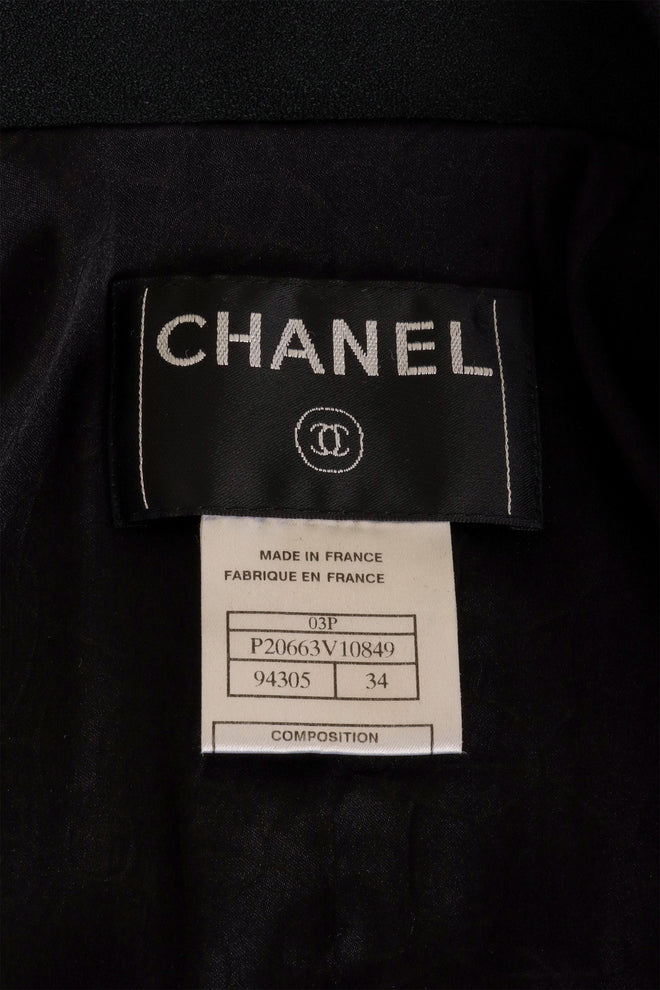 Double Breasted Blazer by Chanel label @ Recess LA
