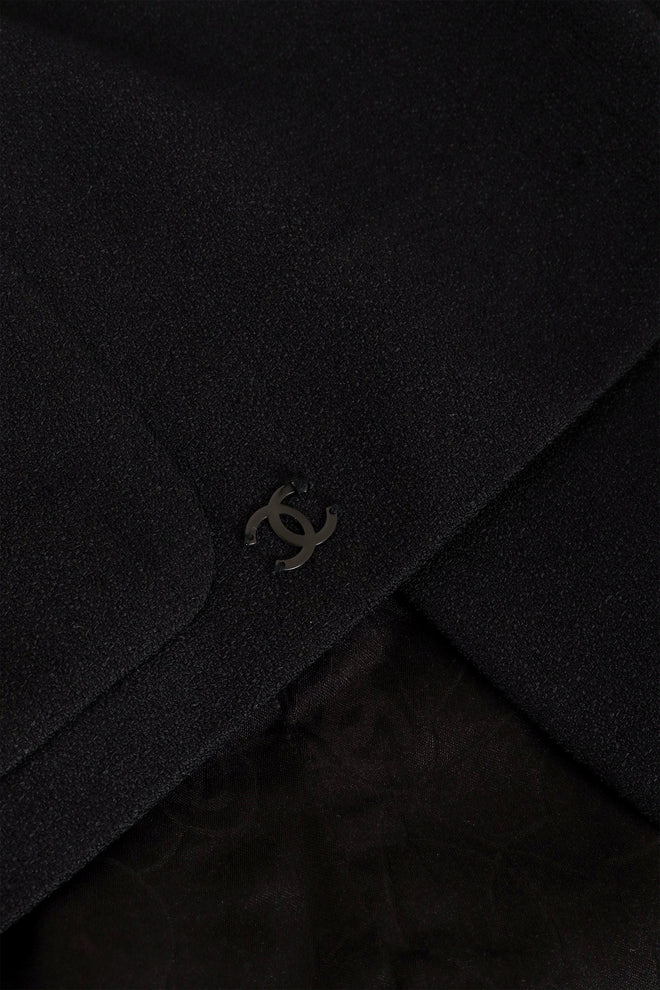 Double Breasted Blazer by Chanel CC charm @ Recess LA
