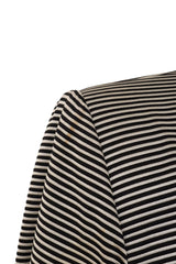 striped jacket by Saint Laurent on mannequin stain 1 @ Recess LA