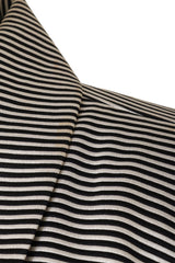 striped jacket by Saint Laurent on mannequin collar stain @ Recess LA