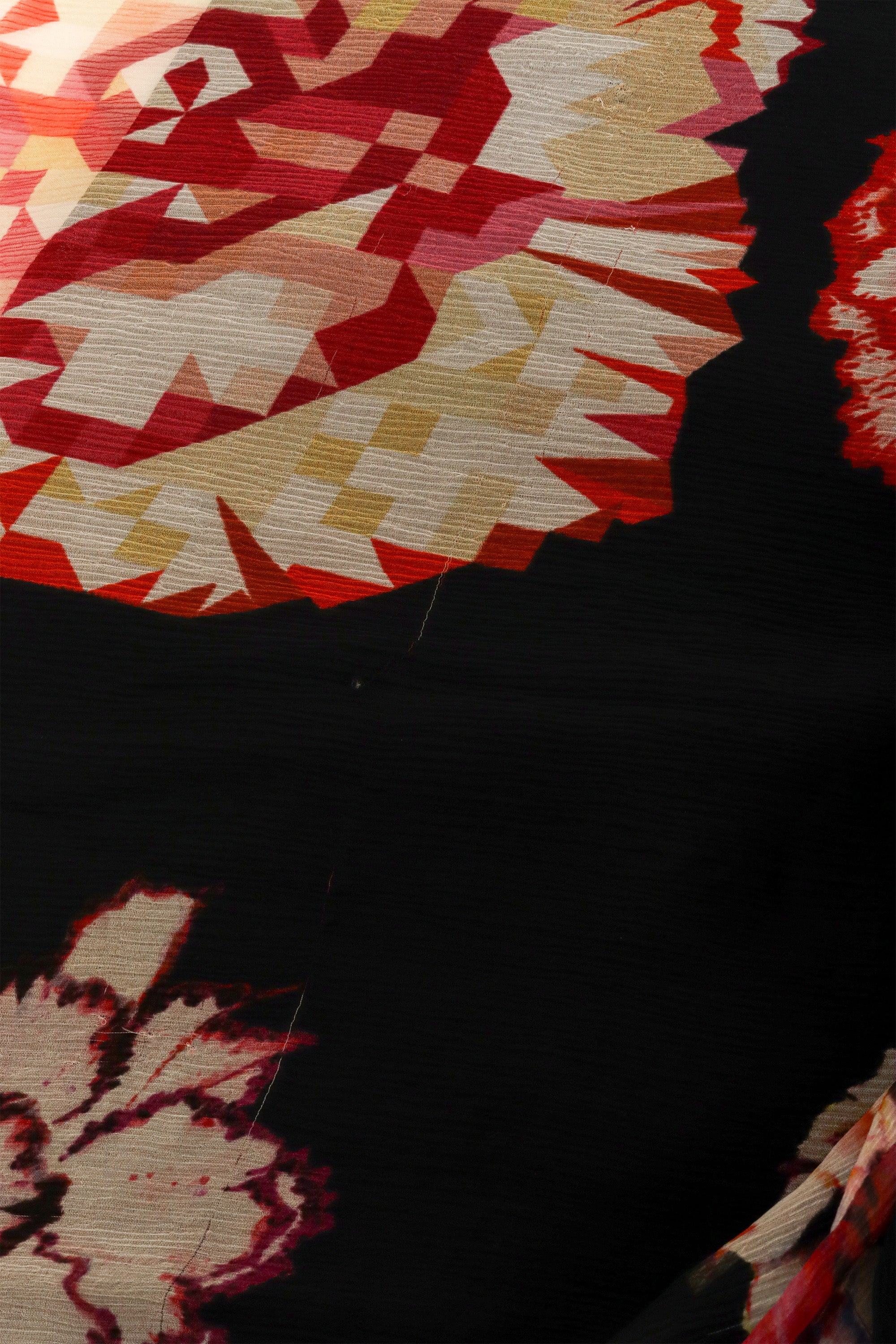 Floral Silk Strapless Gown by Christian Lacroix snags to fabric @ Recess LA