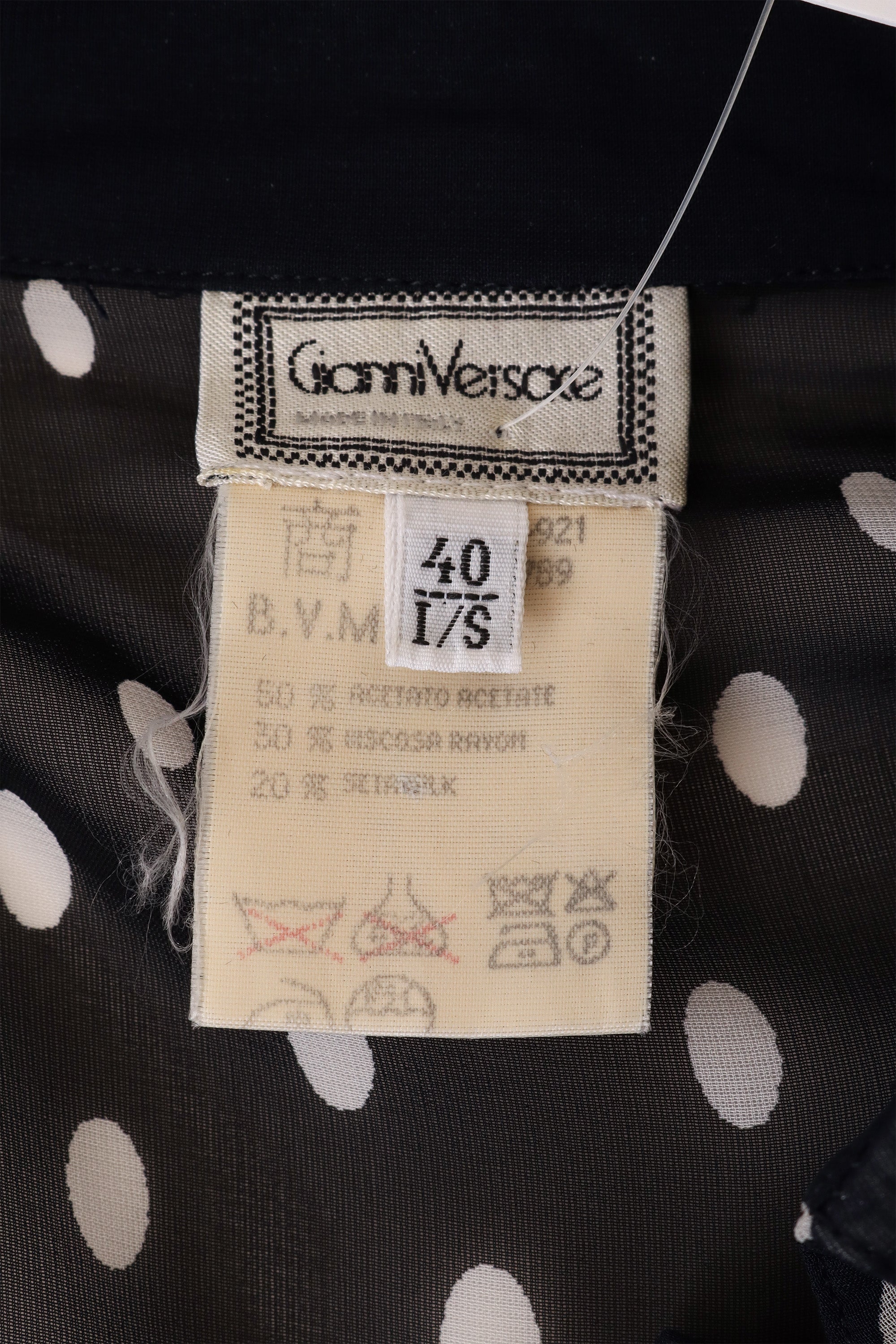 cardigan dress by Gianni Versace label @ Recess LA