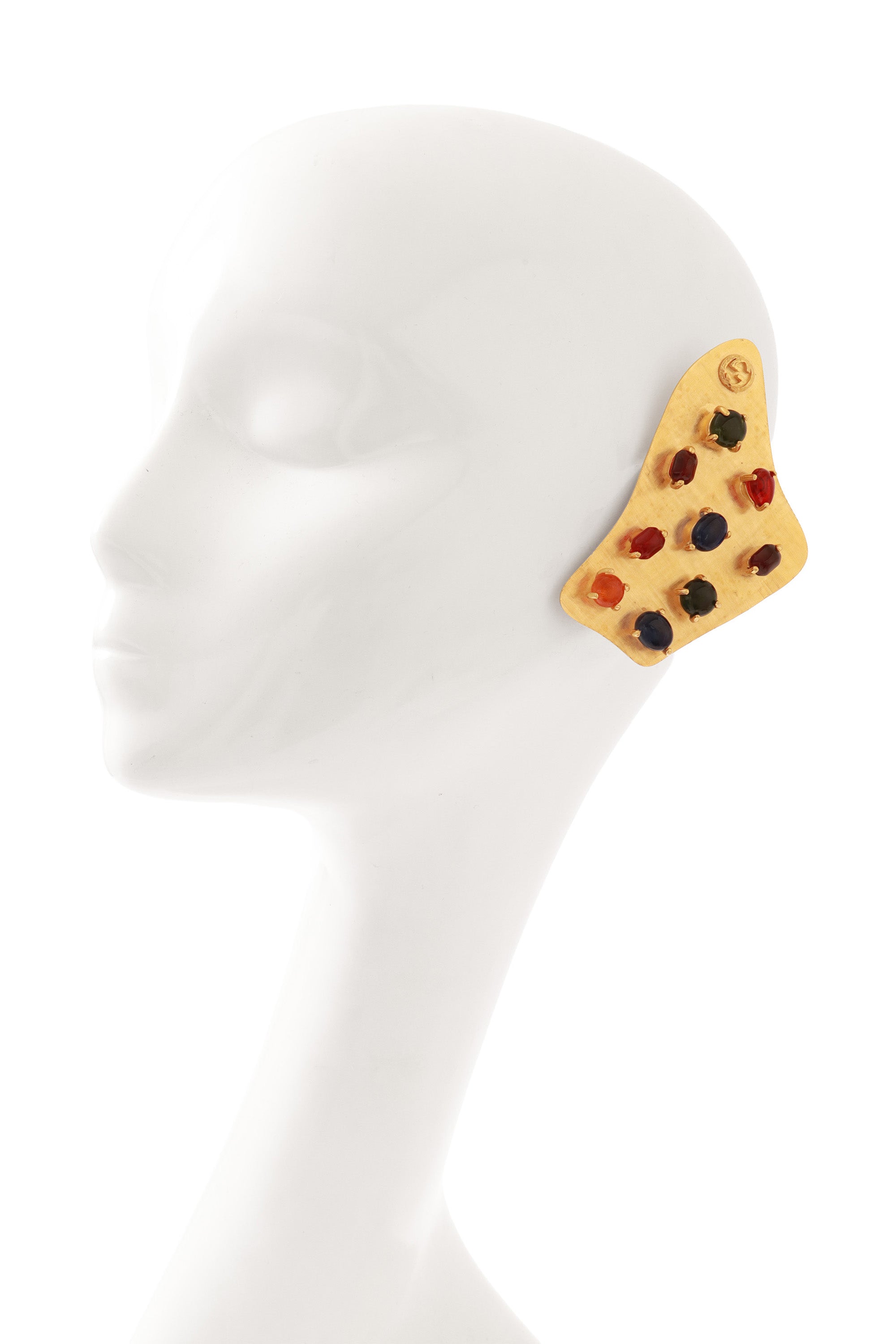 2019 F/W Abstract Elf Cuff Earrings by Gucci on mannequin @ Recess LA