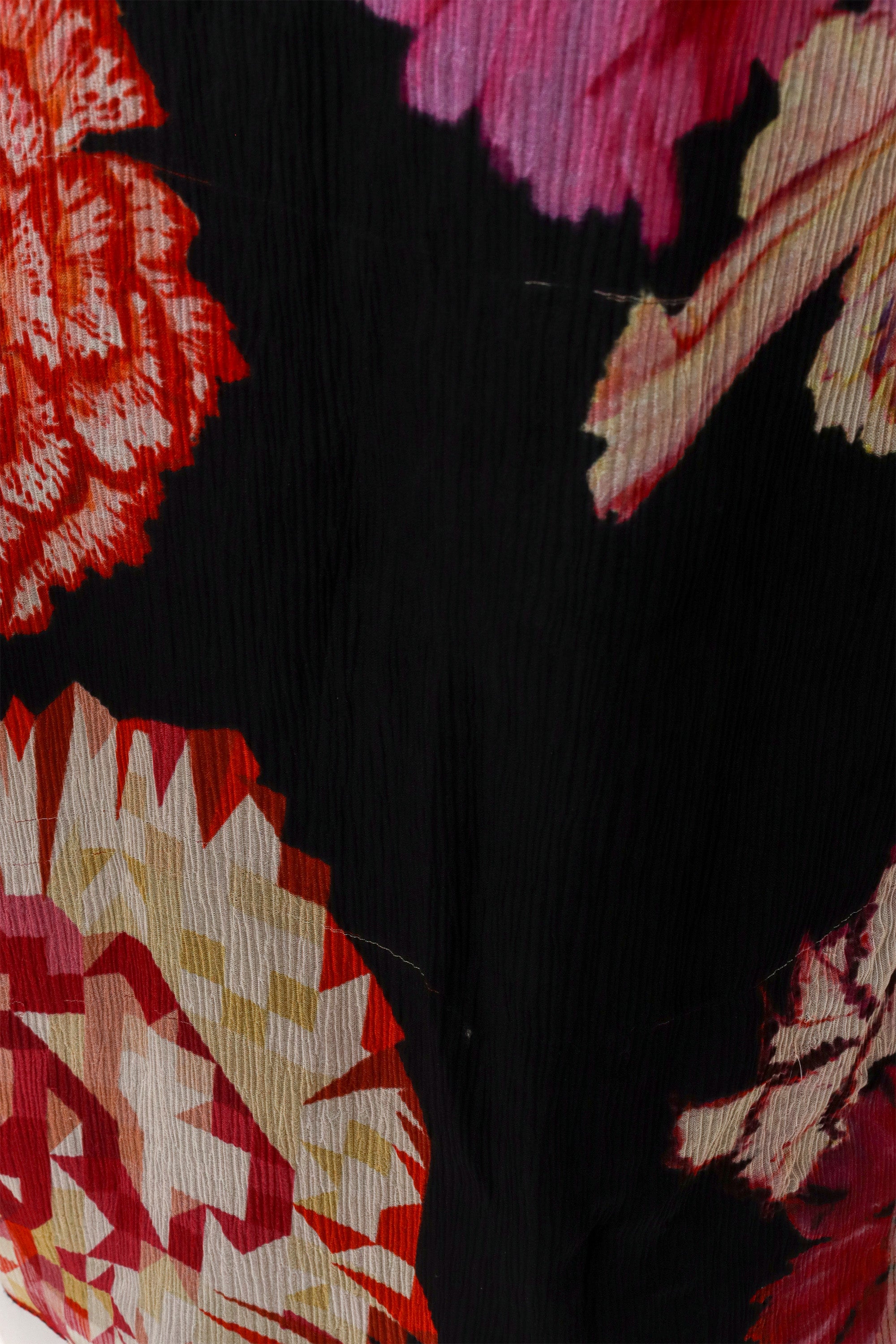 Floral Silk Strapless Gown by Christian Lacroix 2 snags to fabric @ Recess LA