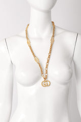 Interlocking GG Chain Belt IIII on mannequin @ Recess LA