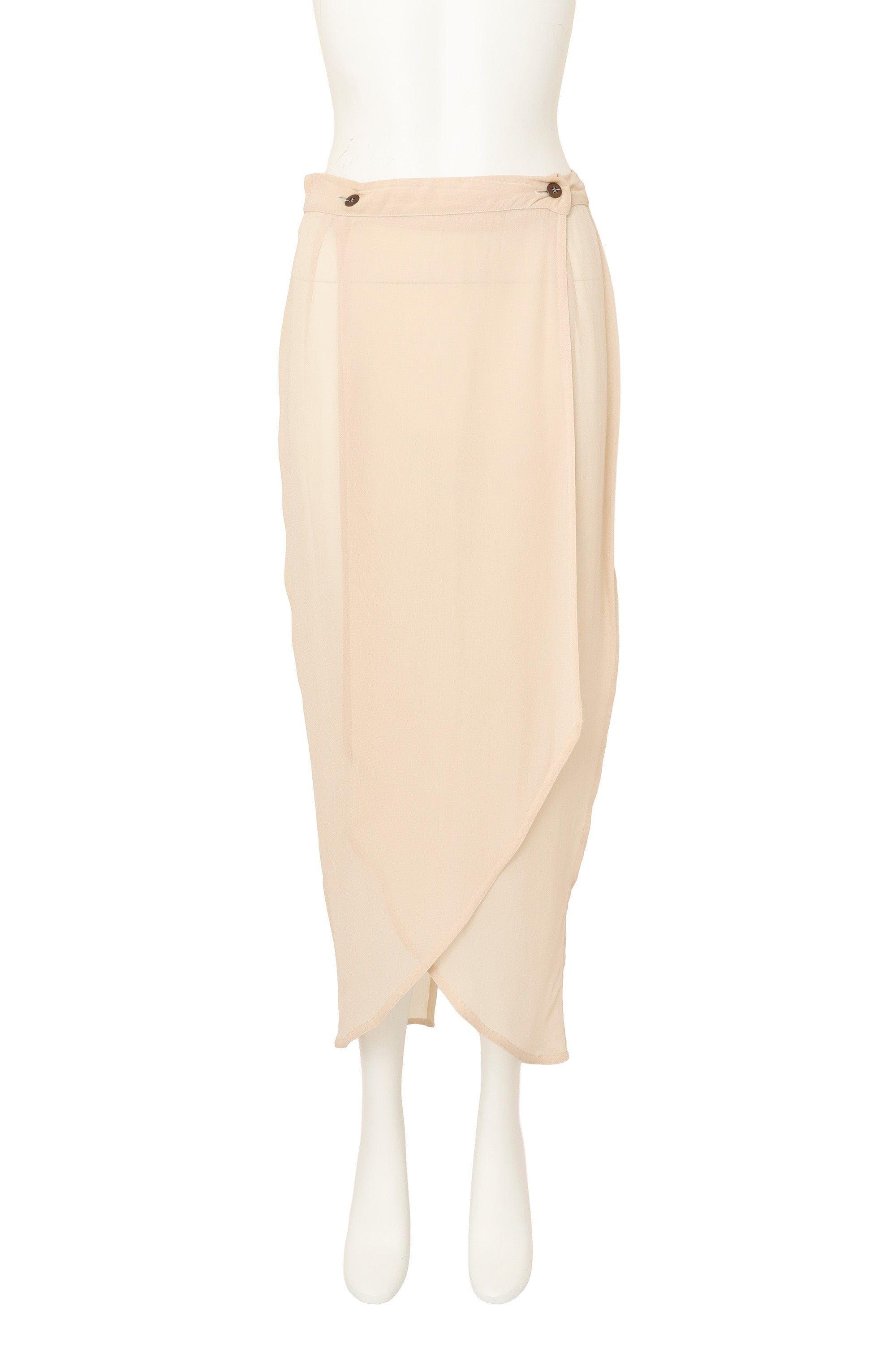 draped skirt by Ozbek on mannequin @ Recess LA