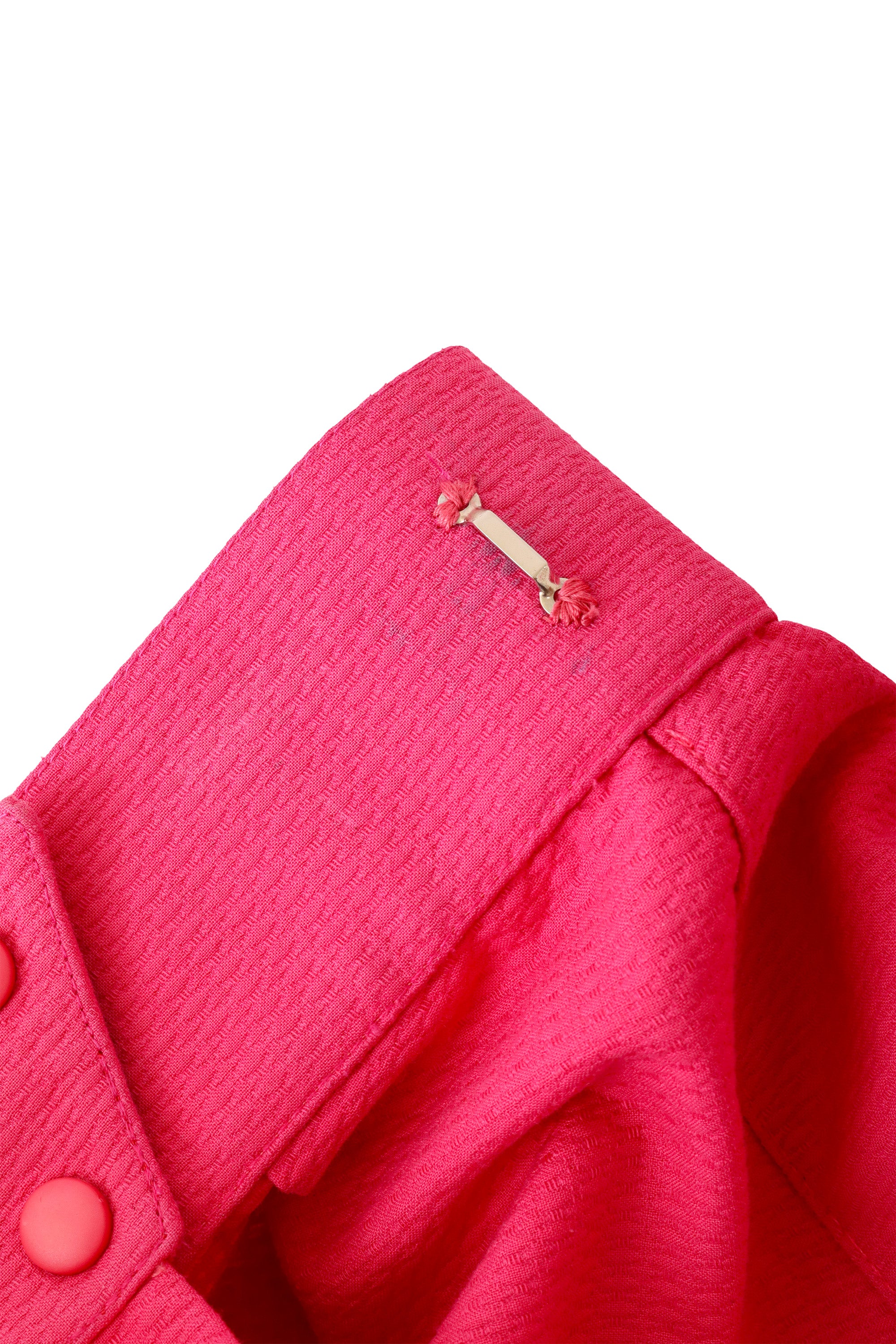 pink skirt suit by Thierry Mugler discoloration 1 @ Recess LA