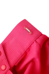 pink skirt suit by Thierry Mugler discoloration 1 @ Recess LA