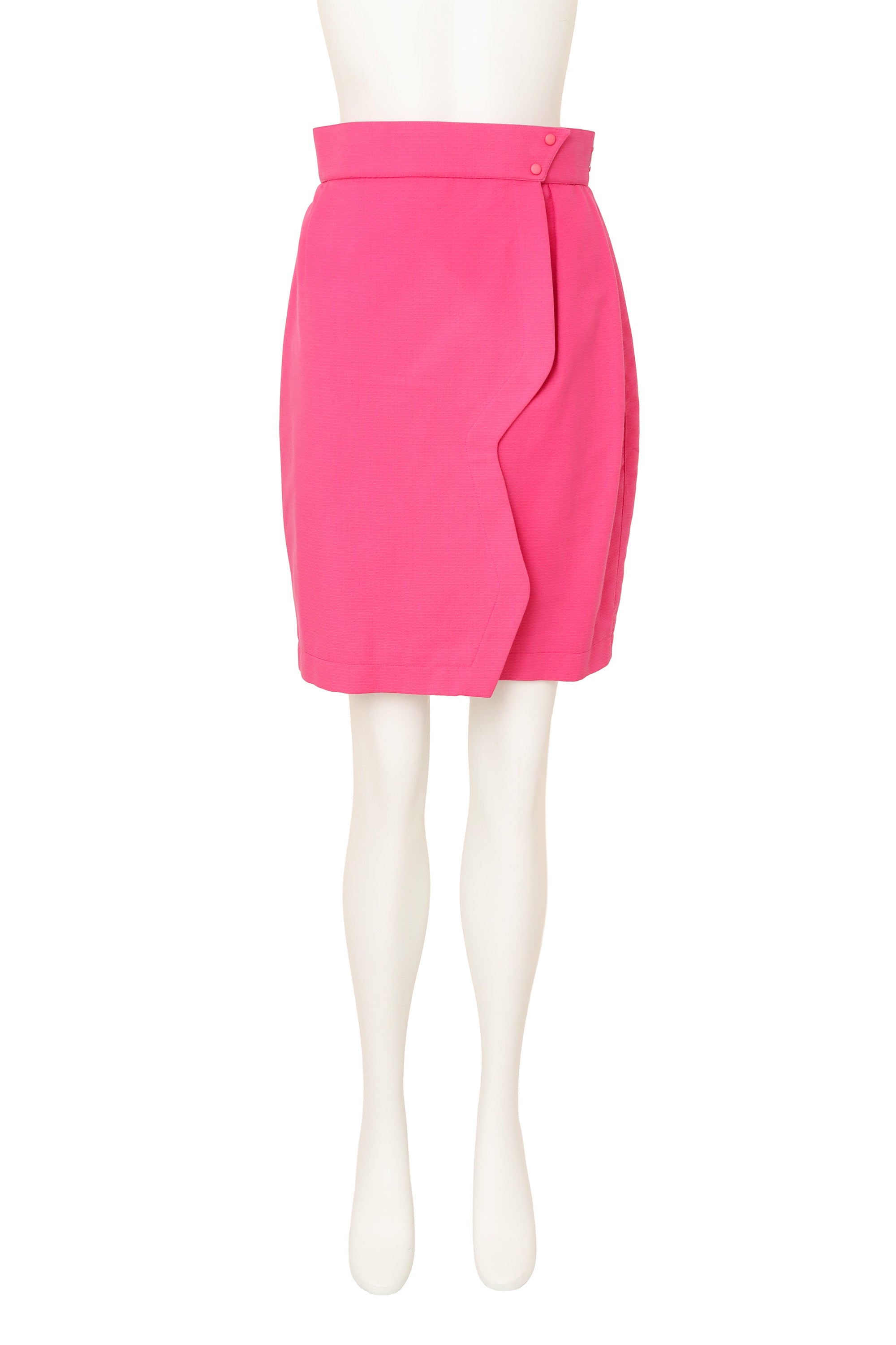 pink skirt suit by Thierry Mugler on mannequin skirt only close @ Recess LA