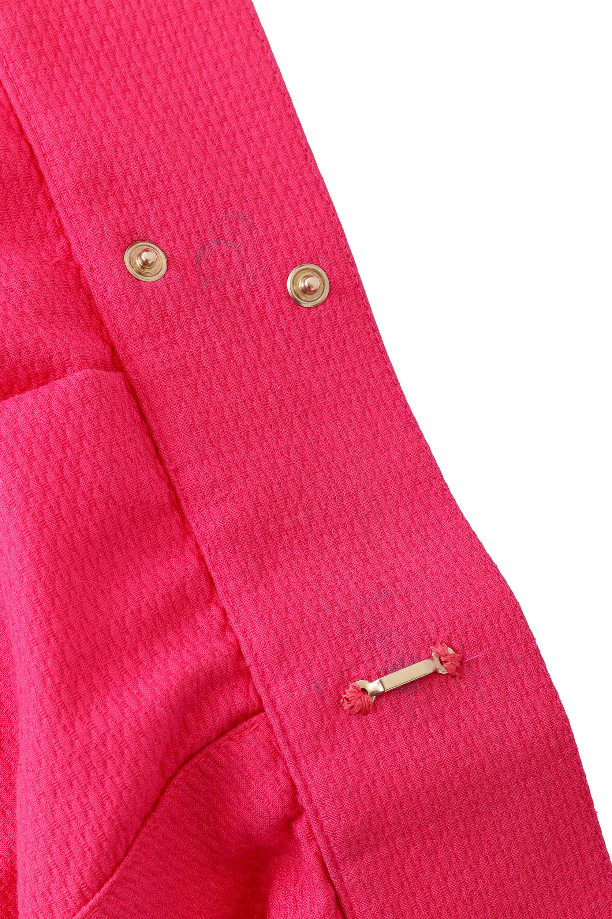 pink skirt suit by Thierry Mugler discoloration 2 @ Recess LA