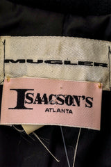 houndstooth jacket by Mugler label @ Recess LA