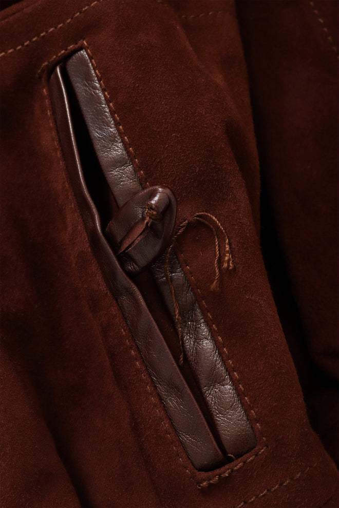Suede Bomber by Gucci missing button @ Recess LA