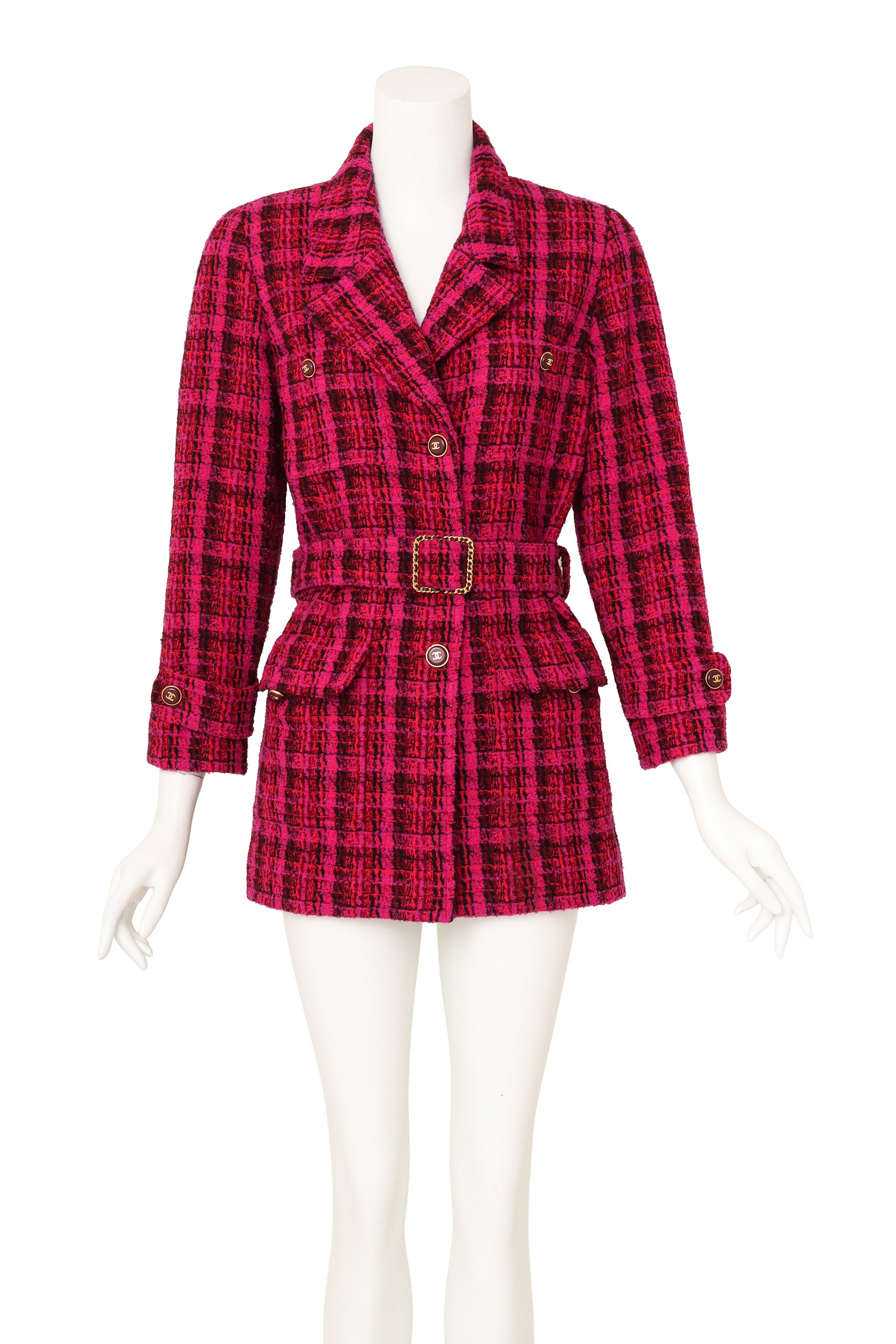 belted jacket by Chanel on mannequin @ Recess LA