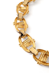 metal wrap link necklace by Ciner damaged under links @ Recess LA
