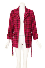 belted jacket by Chanel on mannequin open @ Recess LA