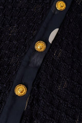 cardigan dress by Gianni Versace buttons @ Recess LA
