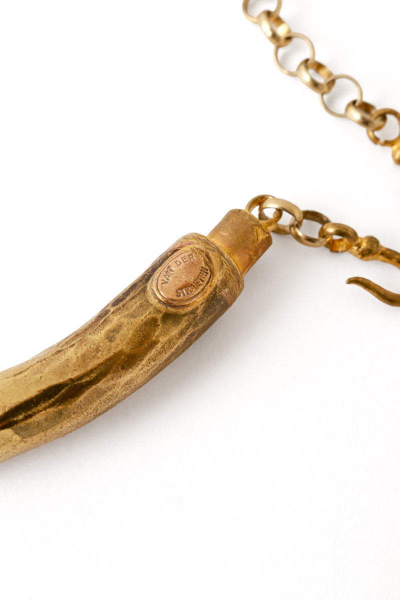 Collar necklace by Hervé Van der Straeten  cartouche @ Recess LA