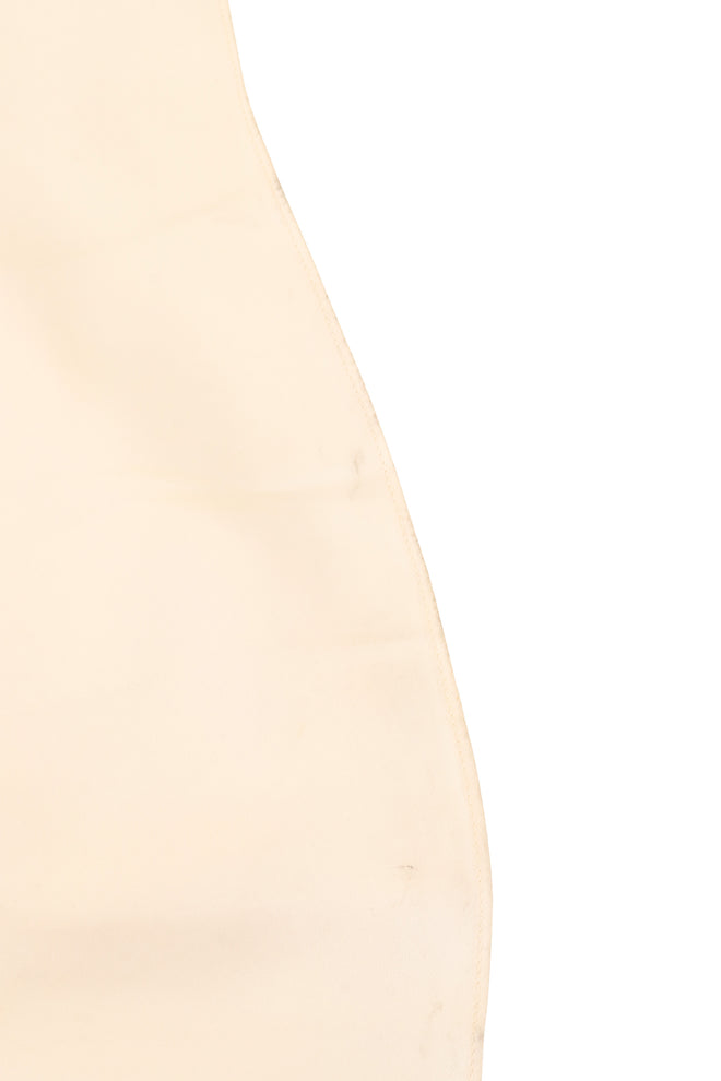 Vintage Bias Cut Draped Wedding Gown by David Fielden hem marks @ Recess LA