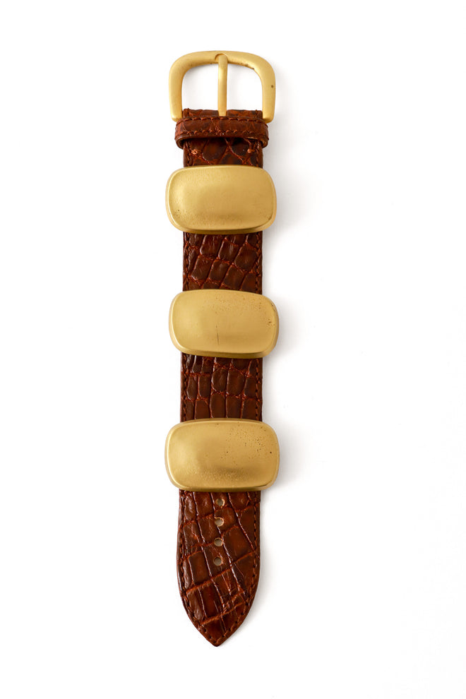 Alligator bracelet straight by Donna Karan @ Recess LA