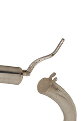 Vintage Sterling Tube Hoop Earrings 925. Italy stamp @ Recess LA