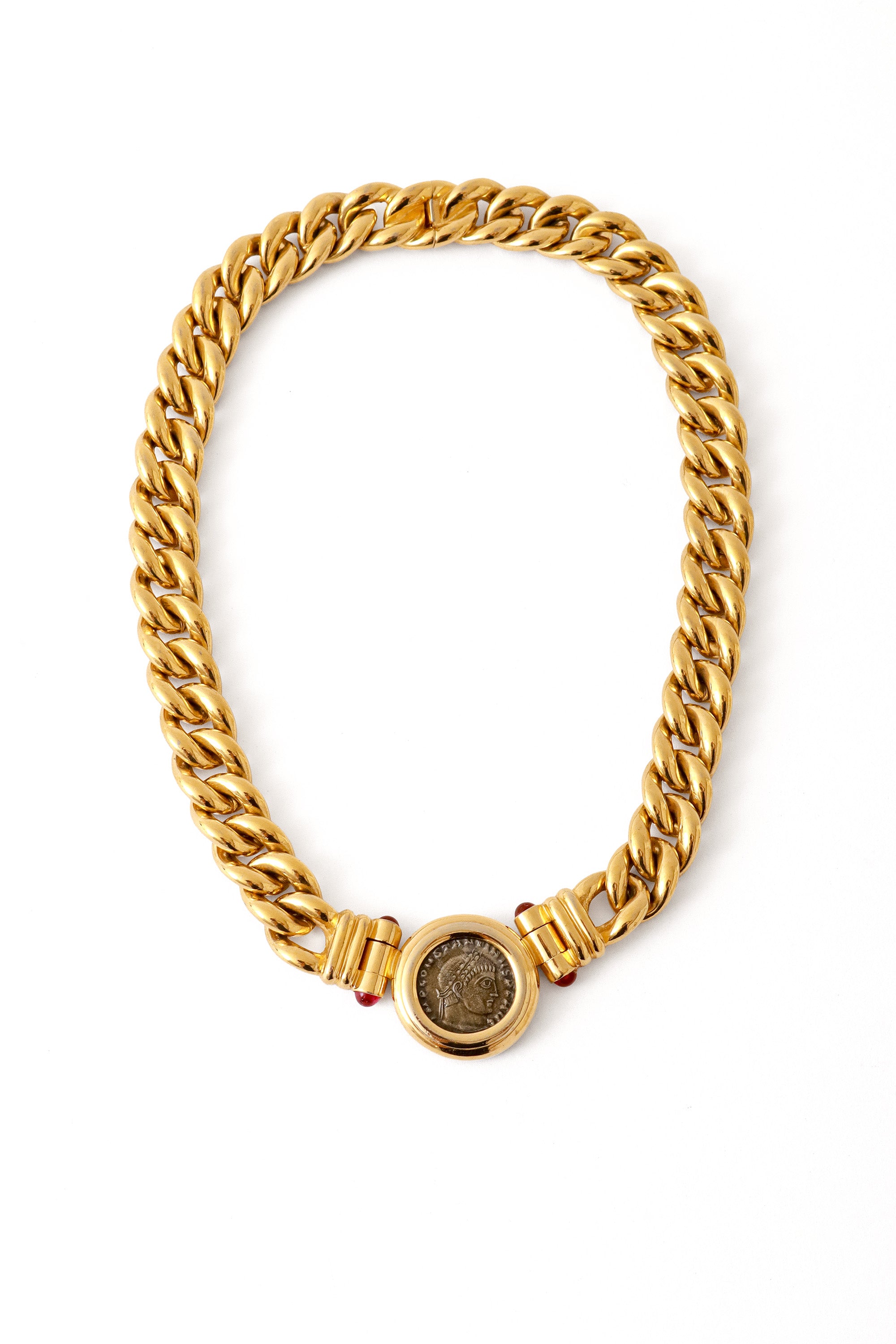 coin collar necklace by Ciner @ Recess LA