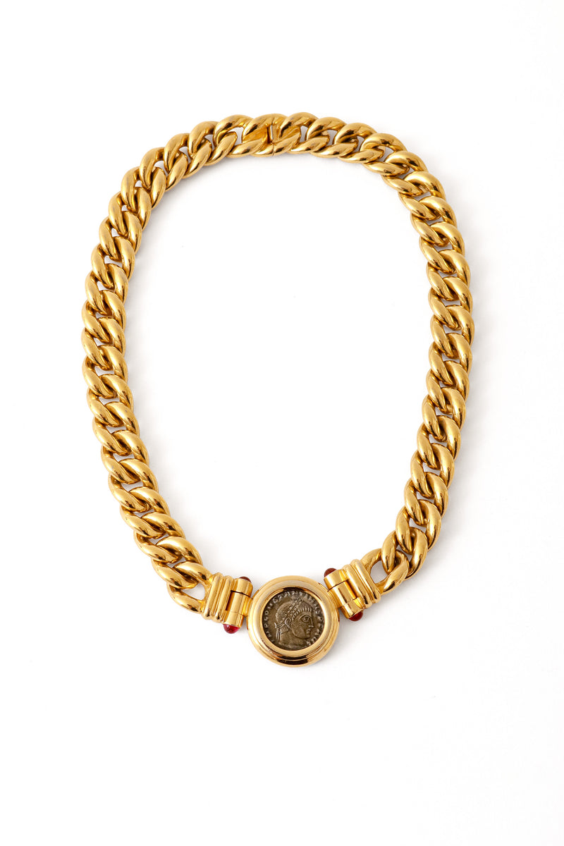 coin collar necklace by Ciner @ Recess LA