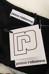 Floral Velvet Keyhole Dress by Paco Rabanne tags @ Recess LA