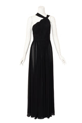 pleated halter gown by Michael Kors on mannequin @ Recess LA