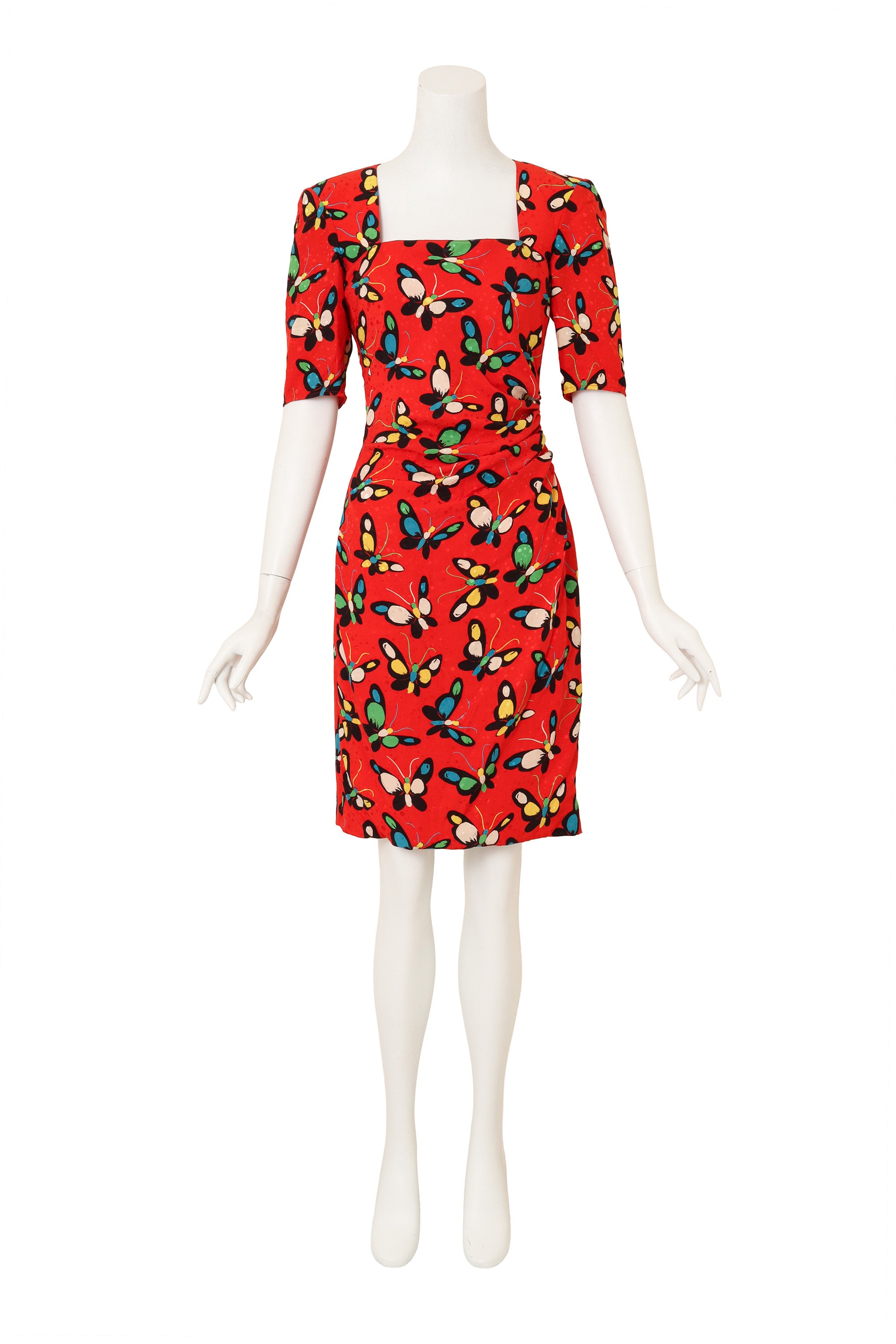 Butterfly Print Midi Dress by Ungaro @ Recess LA