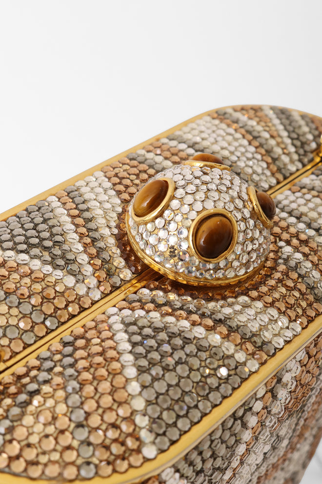 rhinestone bag by Finesse La Model clasp @ Recess LA