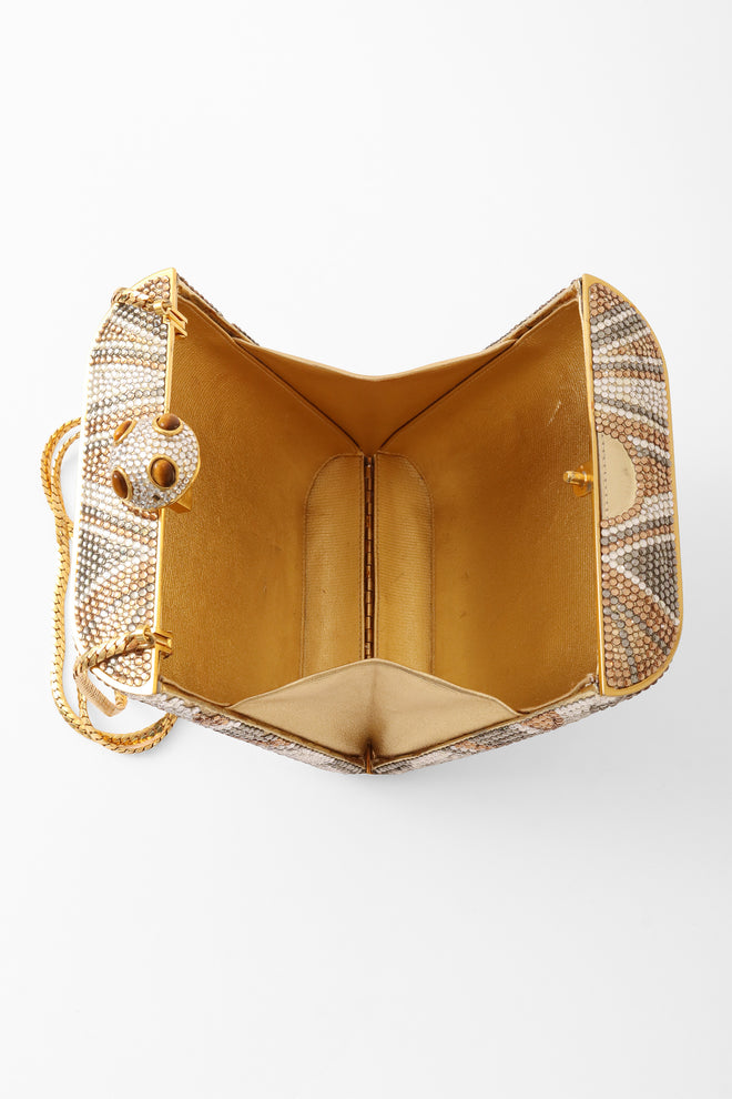 rhinestone bag by Finesse La Model lining @ Recess LA