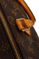 Monogram Canvas Speedy 30 Bag side by Louis Vuitton light stain on buckle handle @ Recess LA