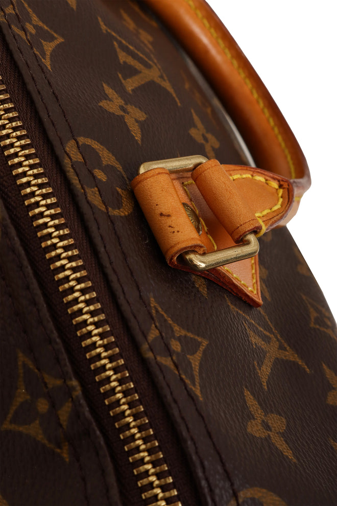 Monogram Canvas Speedy 30 Bag side by Louis Vuitton light stain on buckle handle @ Recess LA