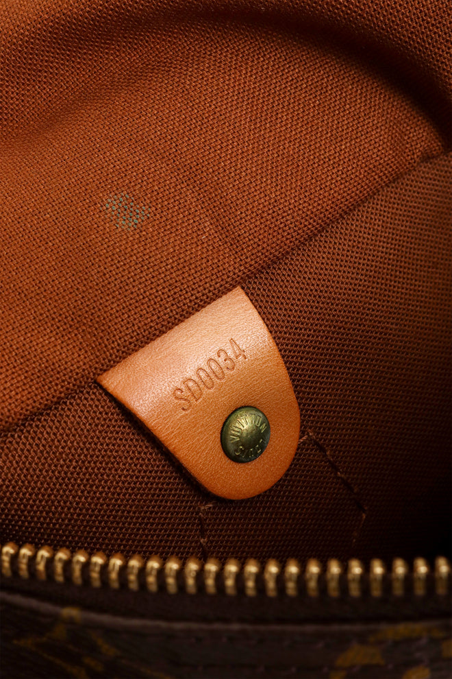 Monogram Canvas Speedy 30 Bag side by Louis Vuitton serial number @ Recess LA
